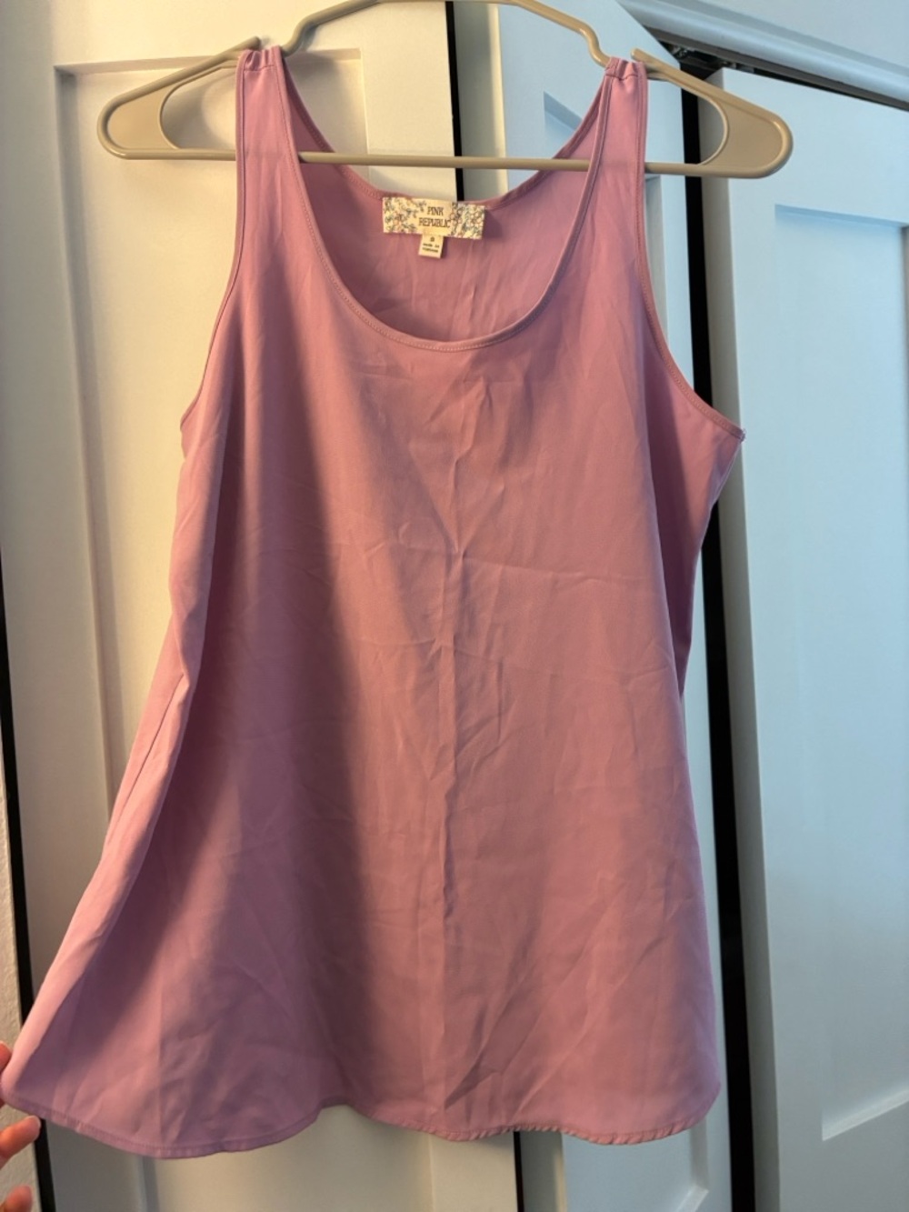 Pink Republic Lavender Scoop Neck Tank